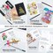206 Drawing Set Sketching Kit,Art Supplies with 3-color Sketchbook & Coloring Paper,Include Tutorial, Colored, Graphite, Charcoal, Watercolor & Metallic Pencil,for Artists Adults Teens Beginner